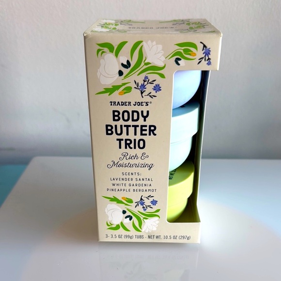 🟢 NIB Limited Edition Trader Joe’s Body Butter Trio - Picture 1 of 5